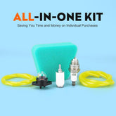 Hipa 530037793 Air System Maintenance Kit For Poulan 2150 2075 2055 2050 1975 1950 Chainsaw With 188-513 530071835 530047213 Primer Bulb